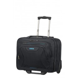 AT WORK PILOT CASE A ROULETTES ROLLING TOTE 88533 BLACK