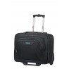 AT WORK PILOT CASE A ROULETTES ROLLING TOTE 88533 BLACK