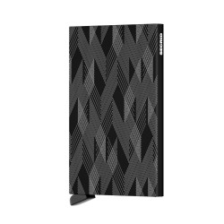 SECRID CARDPROTECTOR LASER ZIGZAG BLACK