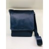 SAC HOMME RABAT A BANDOULIERE EN CUIR MARINE 5663