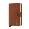 SECRID MINIWALLET VINTAGE COGNAC SILVER