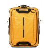 SAMSONITE ECODIVER BAGAGE CABINE A ROULETTES ET SAC A DOS JAUNE YELLOW